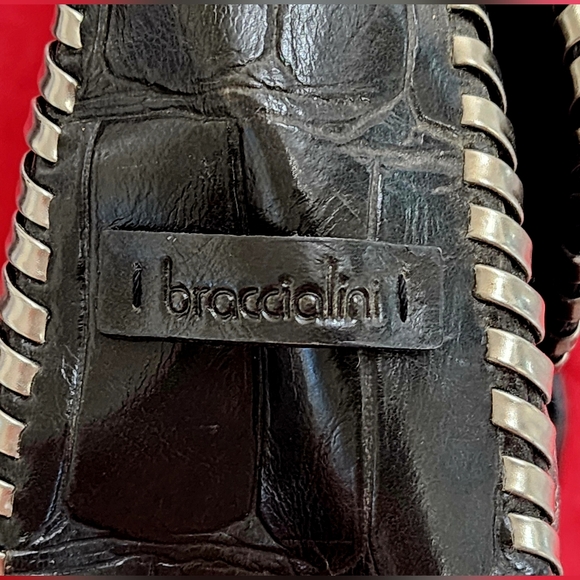 BRACCIALINI | Vintage Italian Leather Bag - Picture 6 of 8